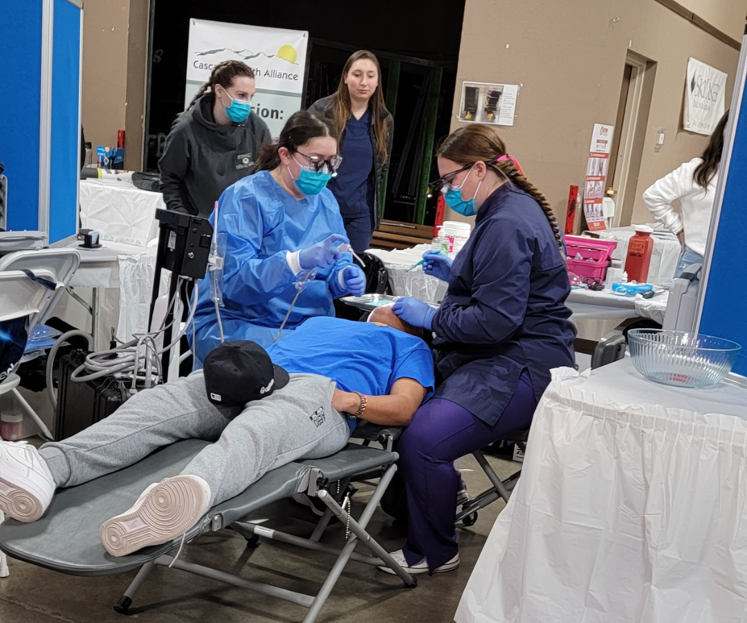 dental appointments health fair