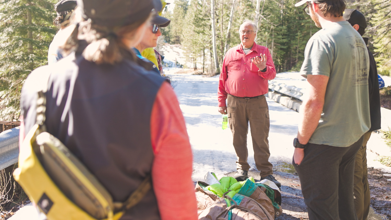 Dr. Smith addressing course participants